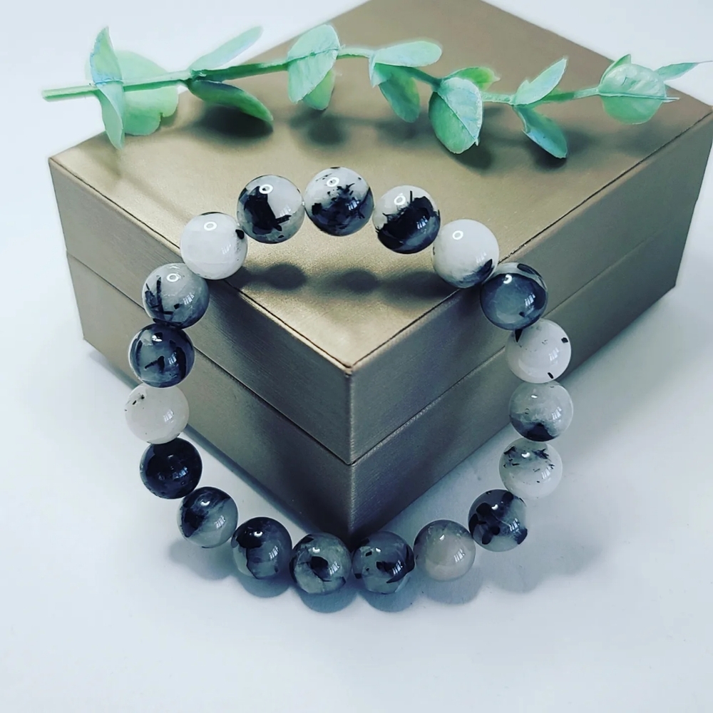 Rutilated Quartz bracelet